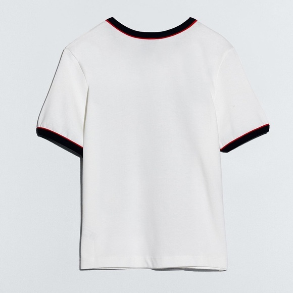 NWOT. Zara White Retro MICKEY MOUSE ©DISNEY T-Shirt. Size S. - Picture 6 of 10